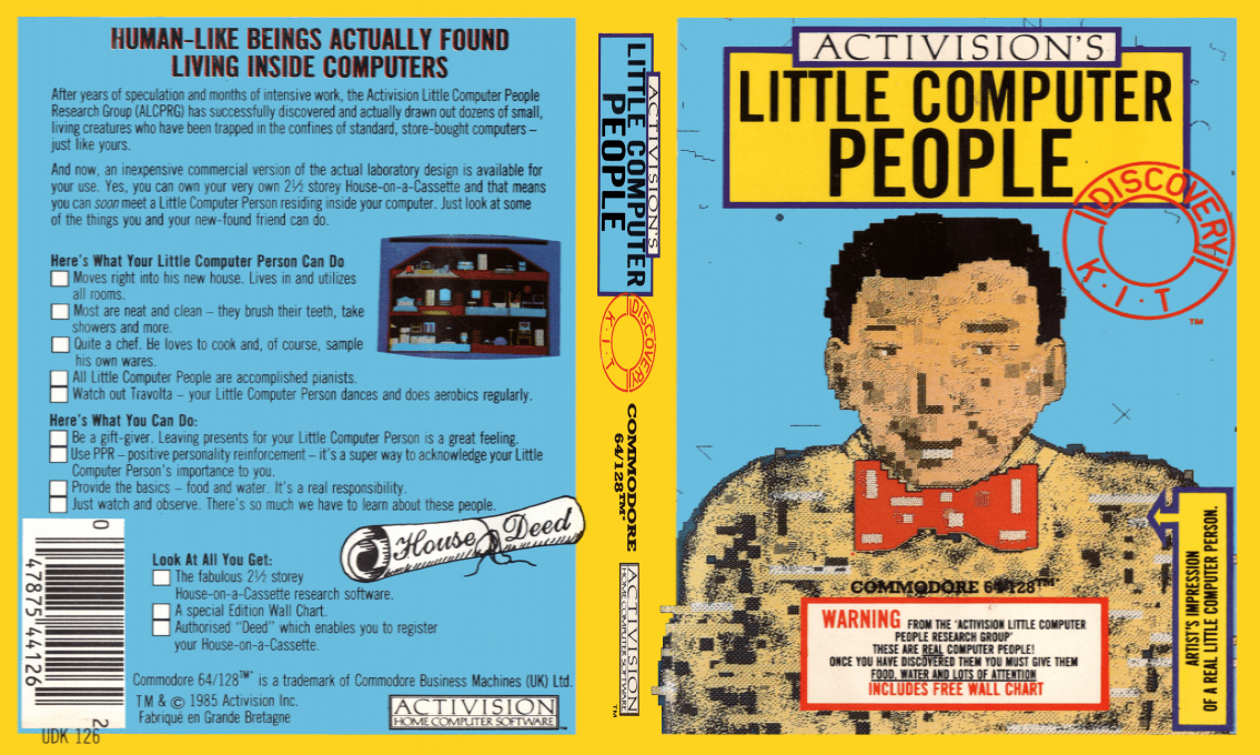 Little Computer People — box-texture (EU)