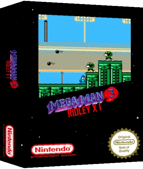 MegaMan III : Ridley X 1 — box-3D (SS)
