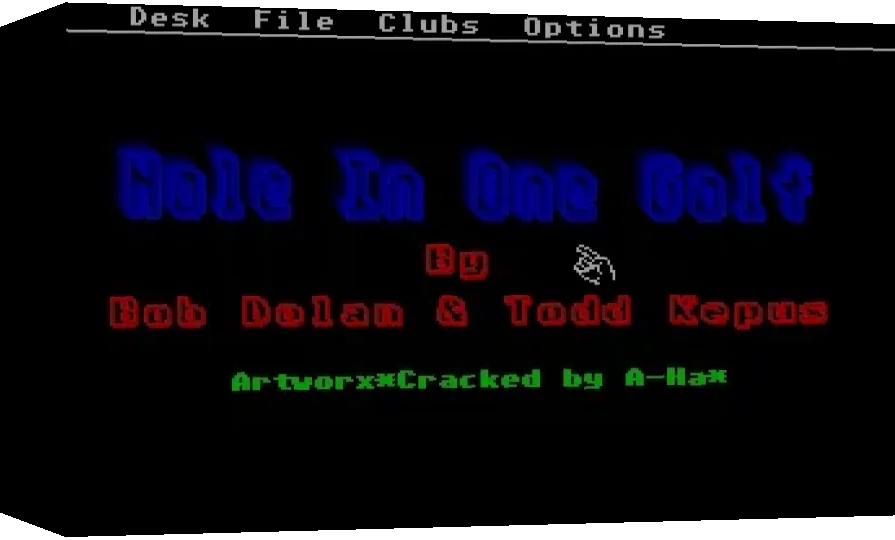 Hole In One Golf — box-3D (WOR)