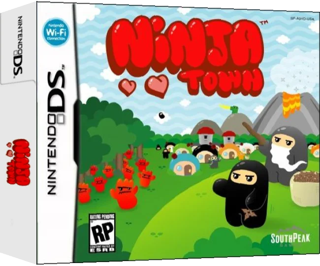 Ninjatown — box-3D (US)