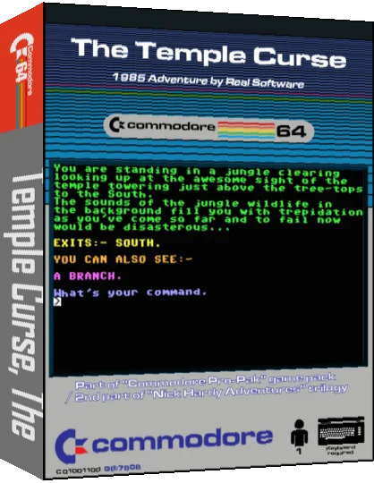 The Temple Curse — box-3D (CUS)