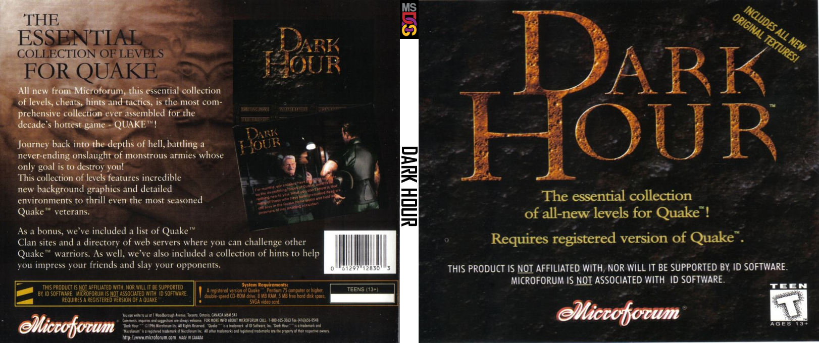 Dark Hour for Quake — box-texture (CUS)