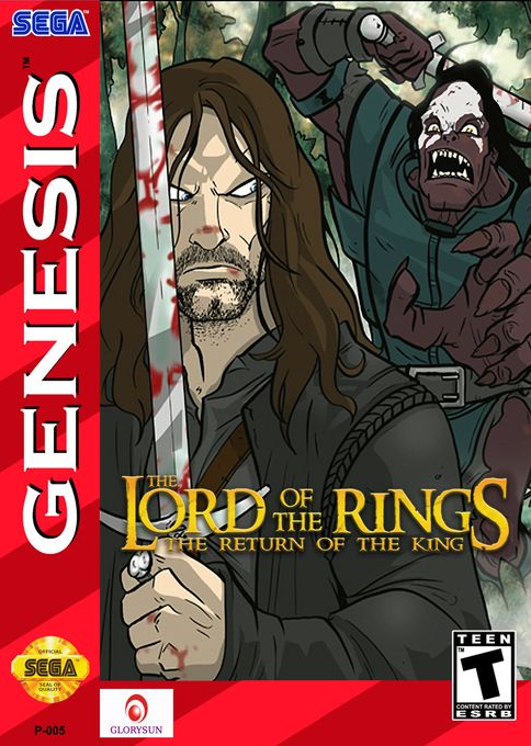 Lord of the Rings 3 - The Return of the King box art