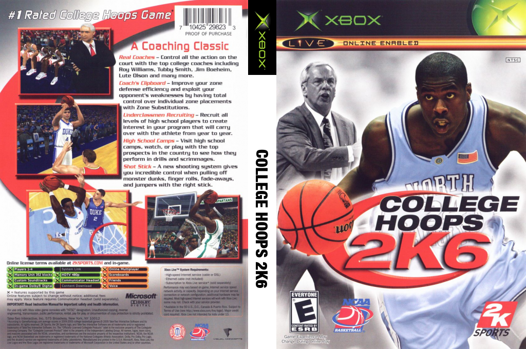 College Hoops 2K6 — box-texture (US)