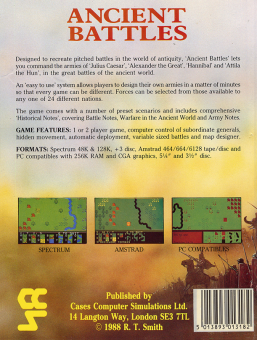 Encyclopedia Of War - Ancient Battles — box-2D-back (EU)