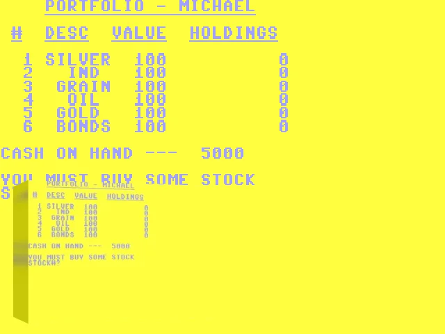 Stocks — mixrbv2 (WOR)