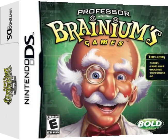 Tele 7 Jeux Inedits - Professeur Brainmaniac — box-3D (US)