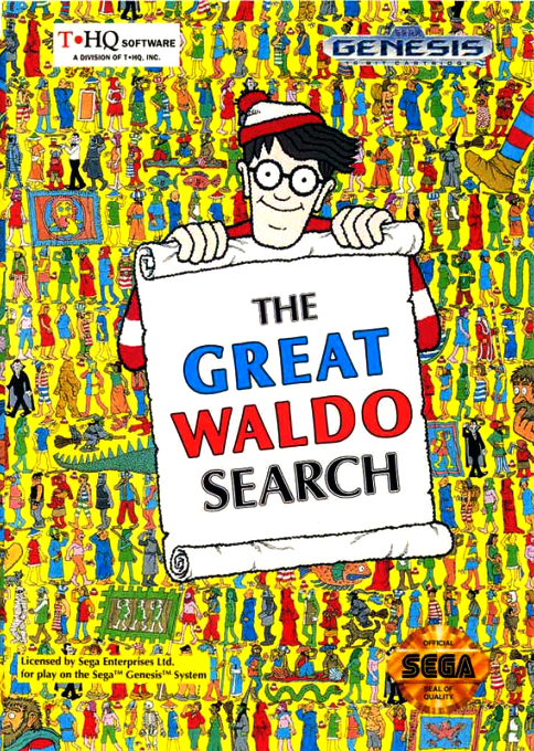 Great Waldo Search, The box art