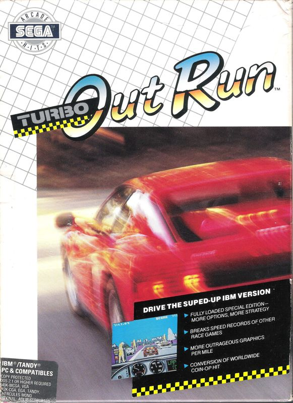 Turbo Out Run box art
