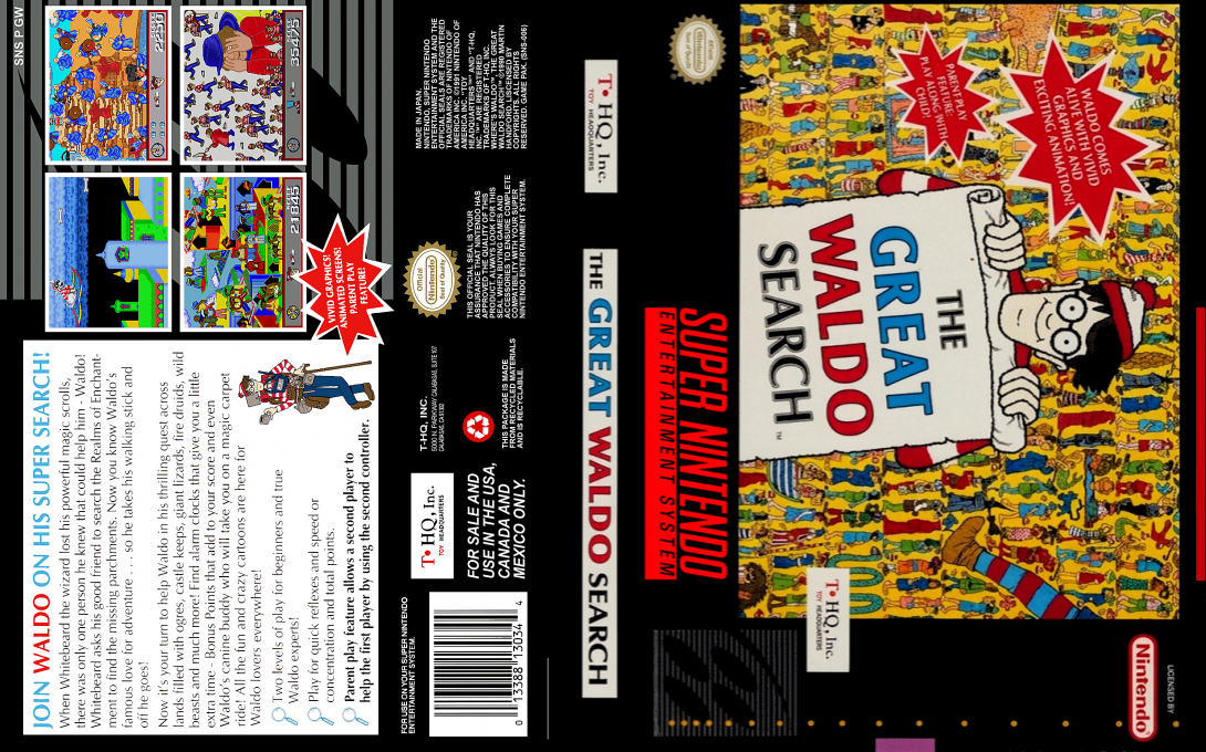 Great Waldo Search The — box-texture (US)