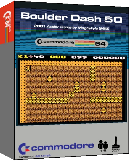 Boulder Dash 50 — box-3D (CUS)