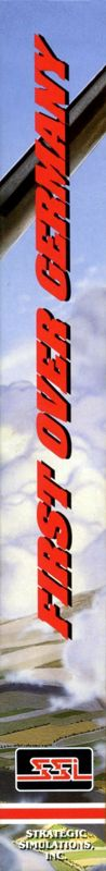 First Over Germany — box-2D-side (US)