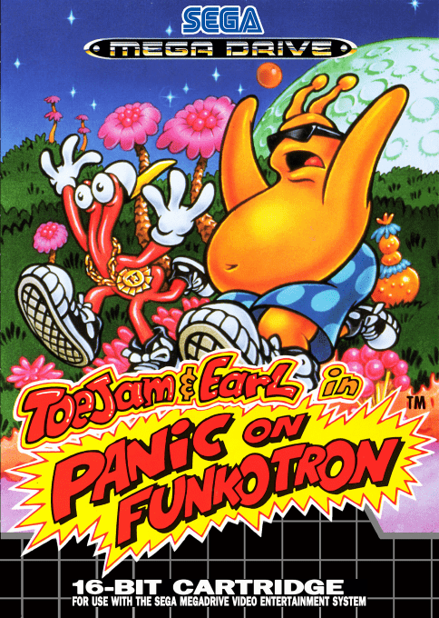 Toejam And Earl 2 - Panic On Funkotron — box-2D (EU)