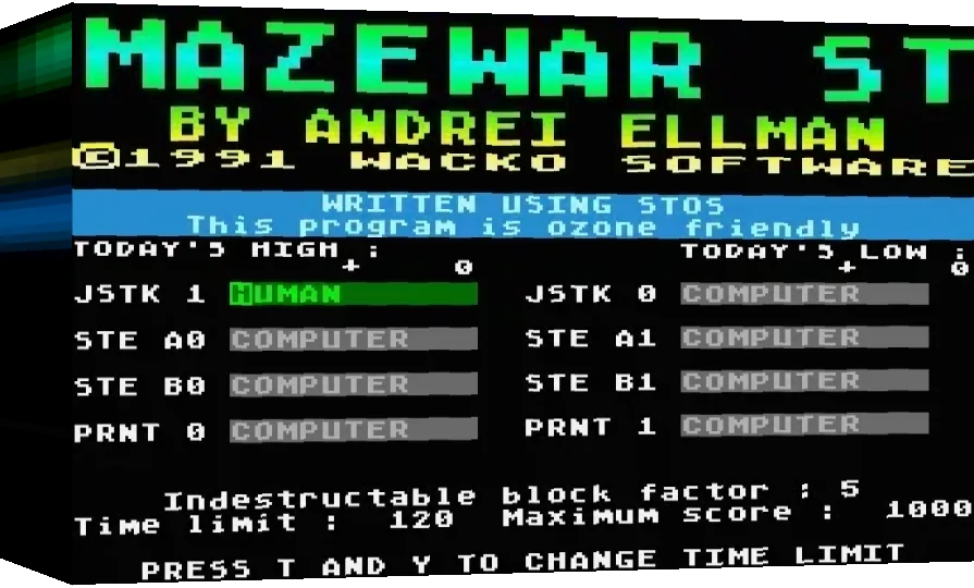 Mazewar ST — box-3D (WOR)