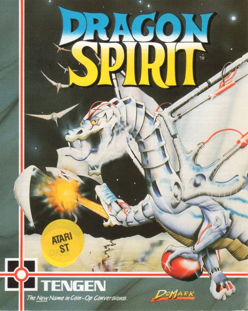 Dragon Spirit — box-2D (DE)