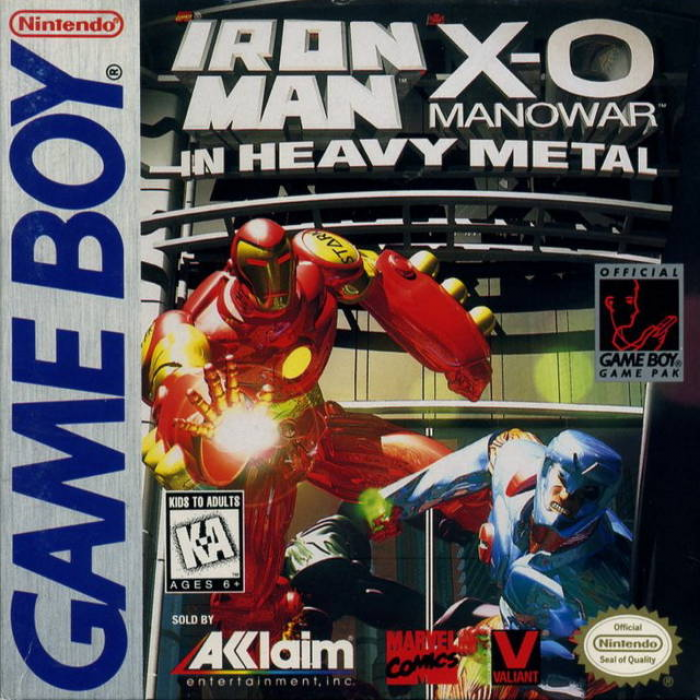 Iron Man - X-O Manowar in Heavy Metal box art