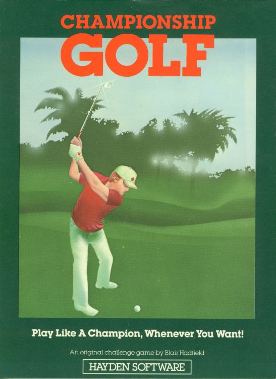 Championship Golf box art
