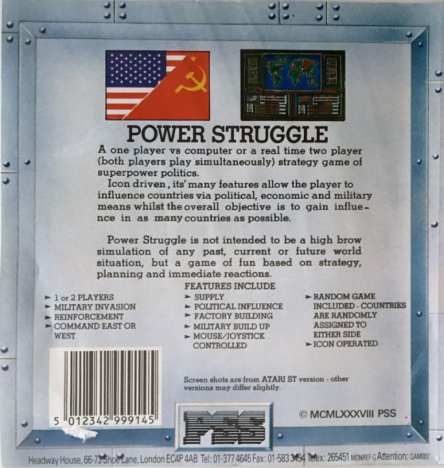 Power Struggle — box-2D-back (EU)