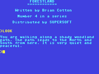 Forestland — ss (WOR)