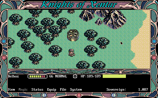 Knights Of Xentar — ss (WOR)