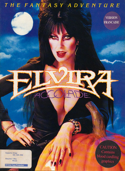 Elvira - Mistress of the Dark — box-2D (FR)