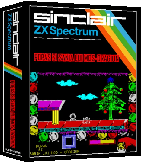 Popas Si Sania Lui Mos-Craciun — box-3D (SS)