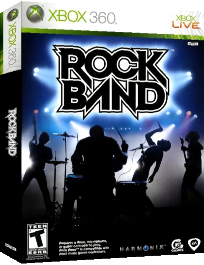 Rock Band — box-3D (US)