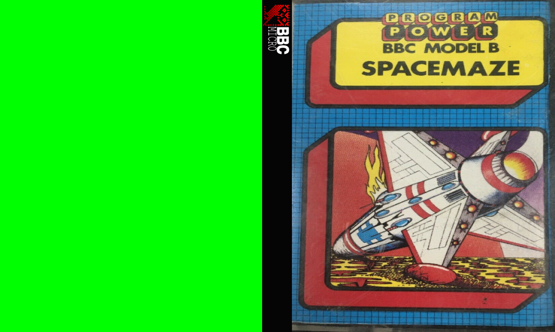 Space Maze — box-texture (EU)