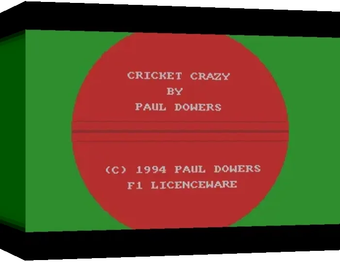 Cricket Crazy — box-3D (WOR)