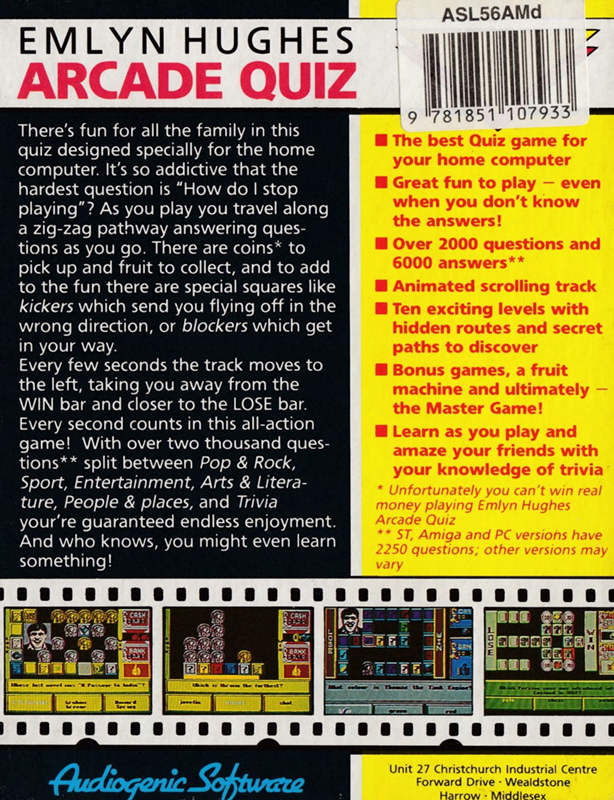 Emlyn Hughes Arcade Quiz — box-2D-back (EU)