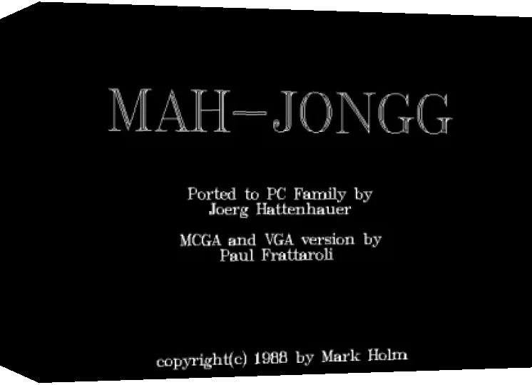 Mahjongg — box-3D (WOR)