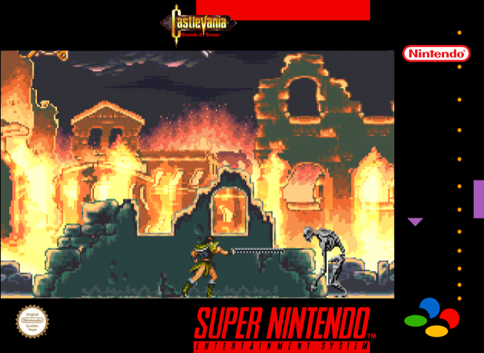 Castlevania - Dracula X - Trevor — box-2D (SS)