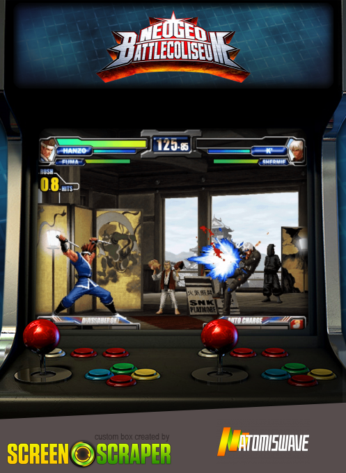 NeoGeo Battle Coliseum — box-2D (SS)