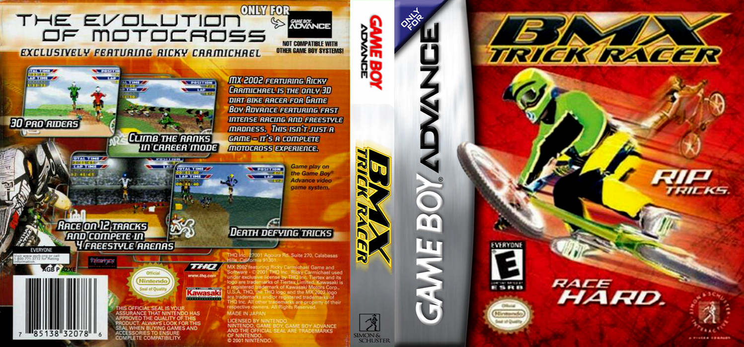 BMX Trick Racer — box-texture (US)