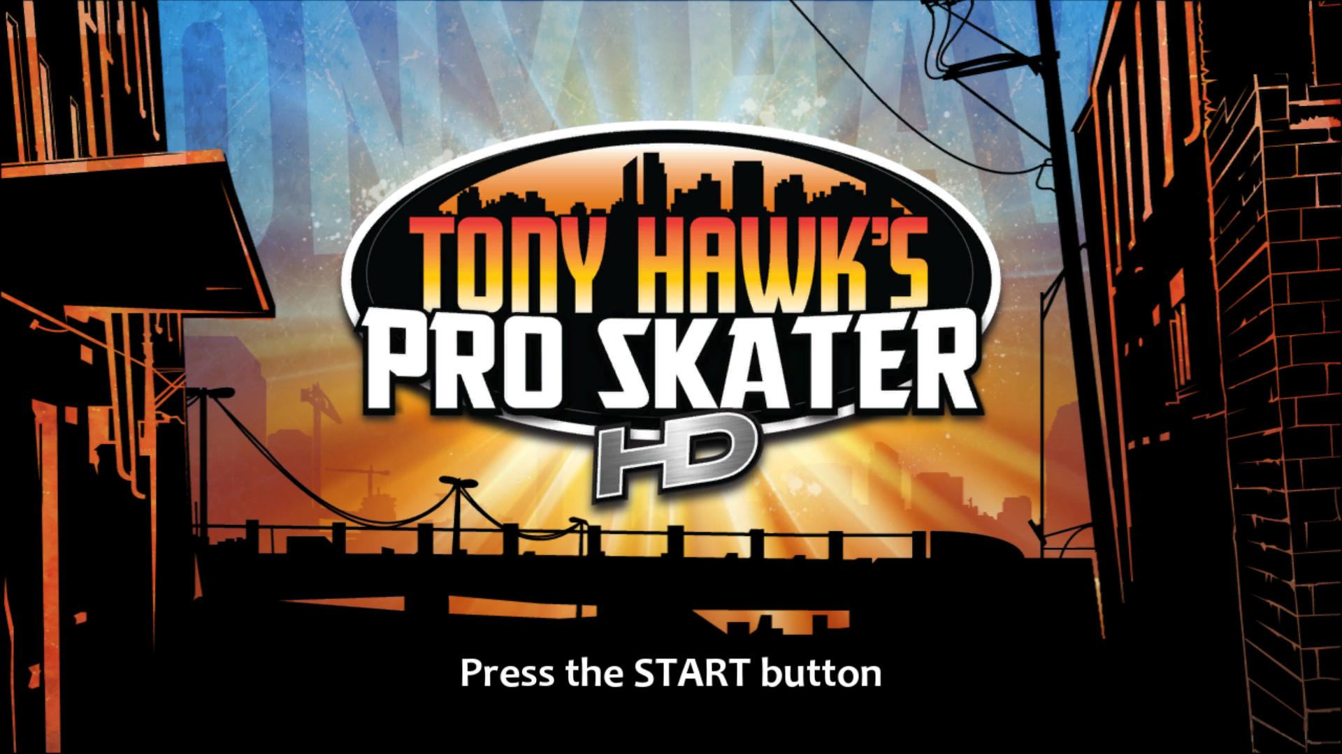 Tony Hawk's Pro Skater HD — sstitle (US)