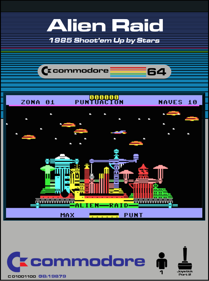 Alien Raid box art