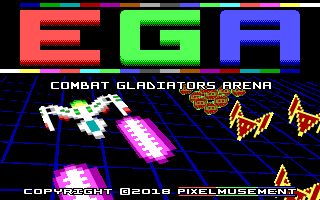 EGA Combat Gladiators Arena box art