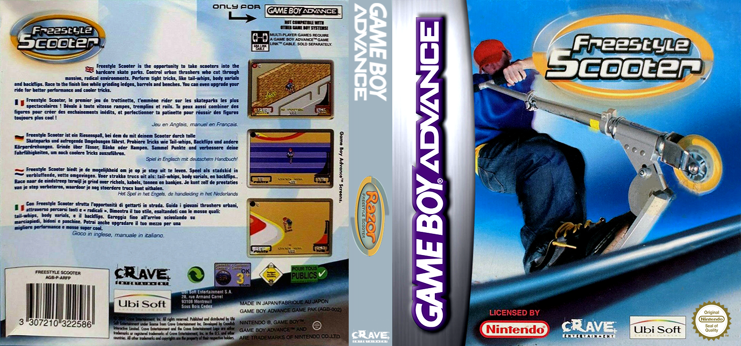 Razor Freestyle Scooter — box-texture (EU)