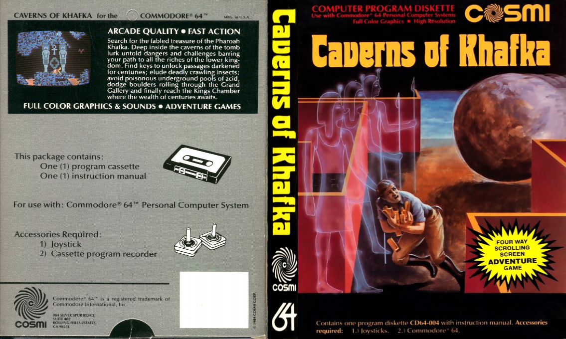 Caverns of Khafka — box-texture (US)