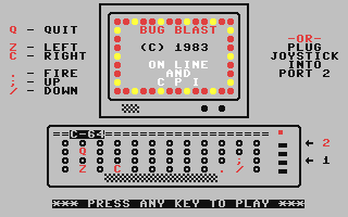 Bug Blast — sstitle (WOR)