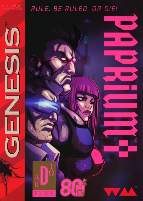 Paprium box art