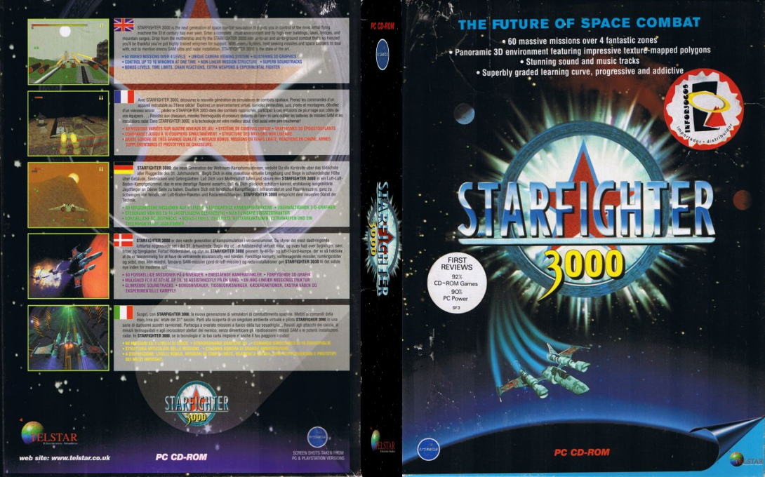 Starfighter 3000 — box-texture (EU)