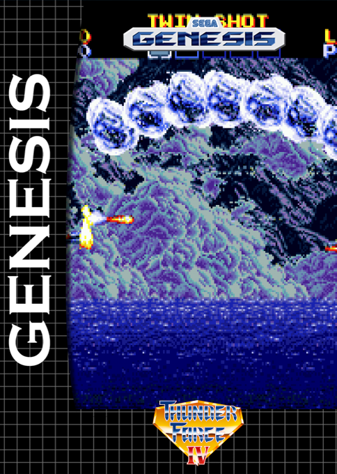 Thunder Force 4 — box-2D (SS)