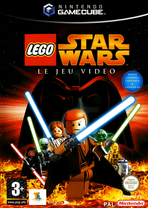 LEGO Star Wars - The Video Game — box-2D (FR)