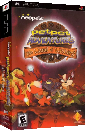 Neopets - Petpet Adventures - The Wand of Wishing — box-3D (US)