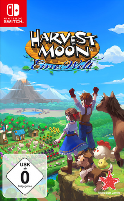Harvest Moon - One World — box-2D (DE)