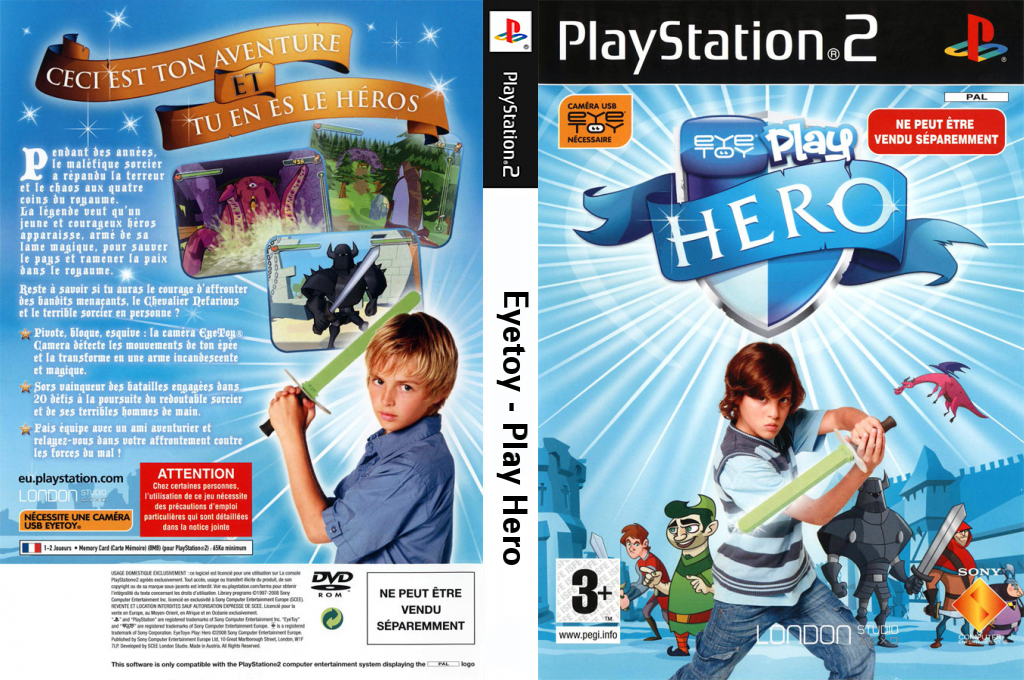 EyeToy Play - Hero — box-texture (FR)