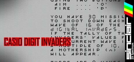 CASIO Digit Invaders — steamgrid