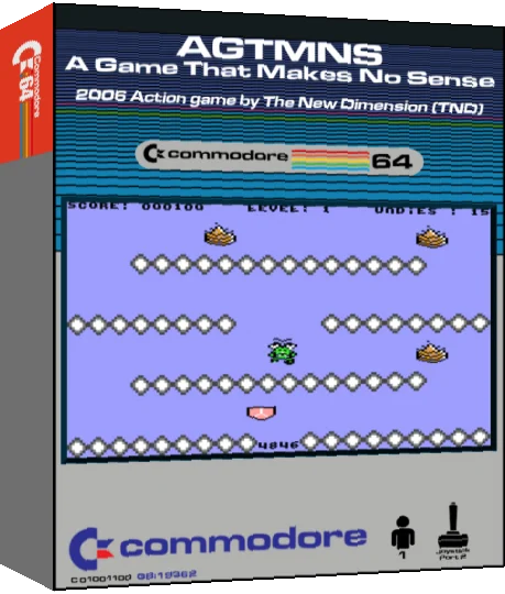 AGTMNS - A Game That Makes No Sense — box-3D (CUS)