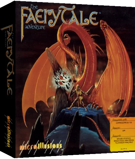 Faery Tale Adventure, The — box-3D (US)